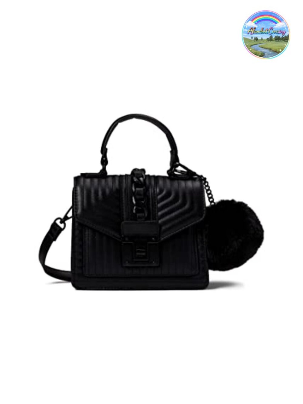 ALDO Jerilini Satchel Top Handle Handbag Synthetic Small Casual